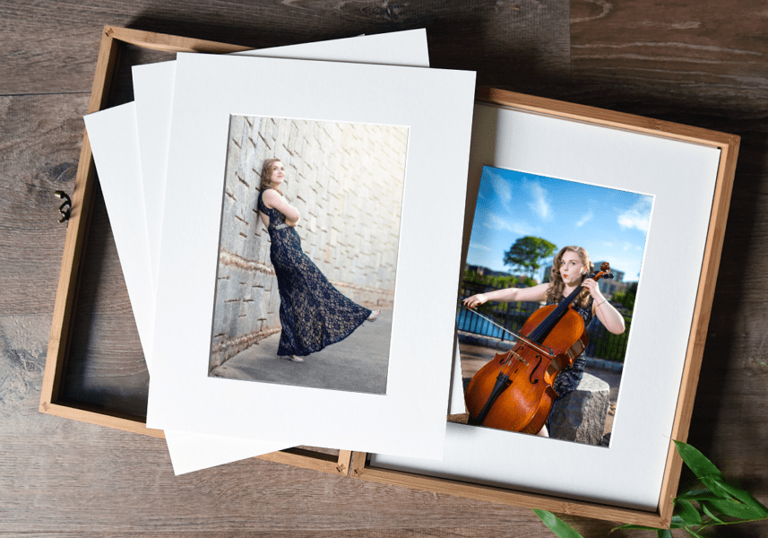 printed product portrait photography costs